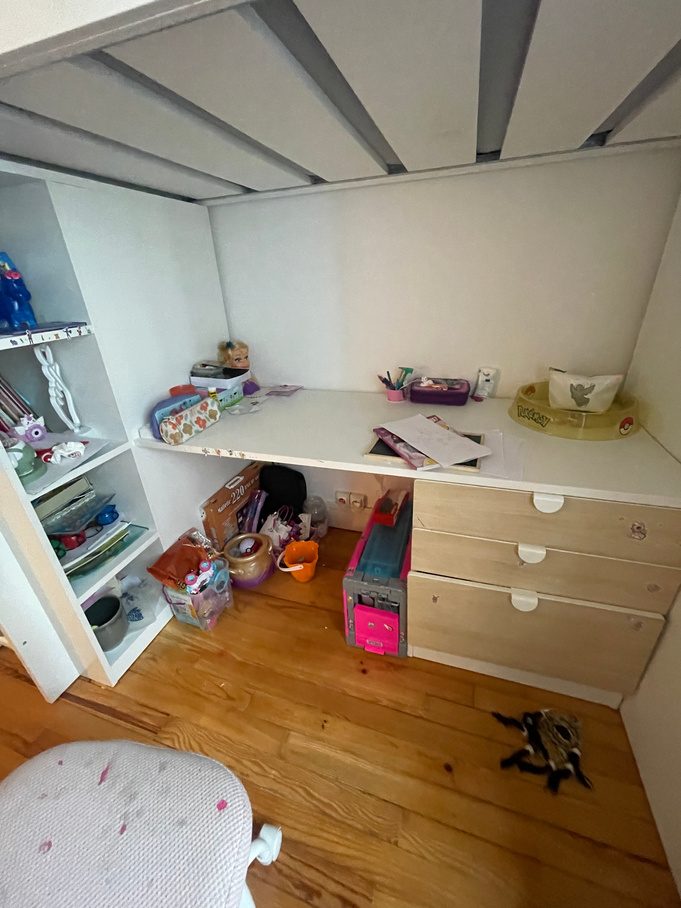Chambre enfant, avant l’intervention (vue 2)