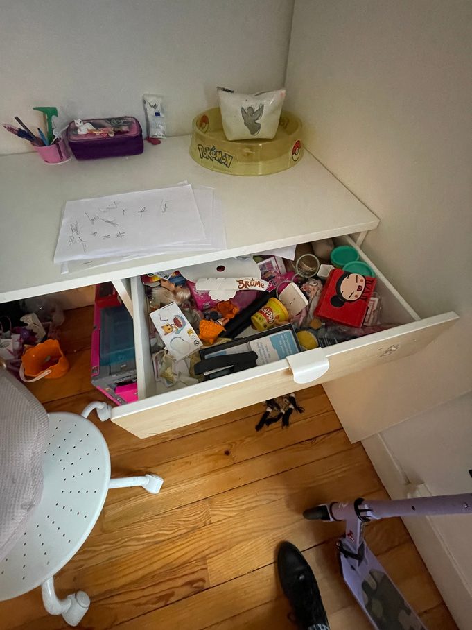 Chambre enfant, avant l’intervention (vue 3)
